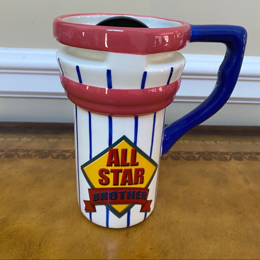 ALL STAR BROTHER Ceramic Tall Travel Mug w Lid